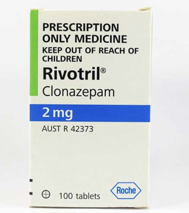 Rivotril (Clonazepam) 2MG X 100 Tablets